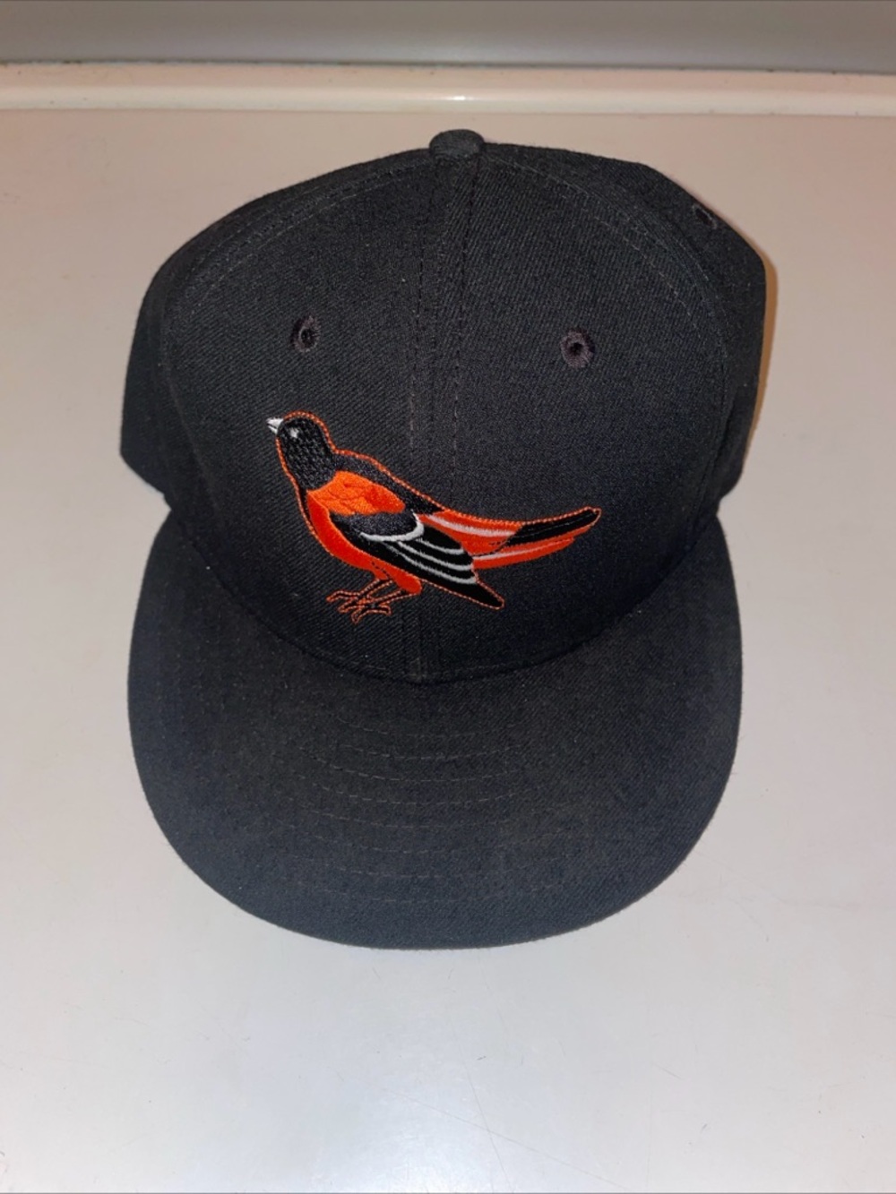 Vintage Baltimore Orioles Hat Cap New Era Diamond Collection 5950 Fitted 7 1/4